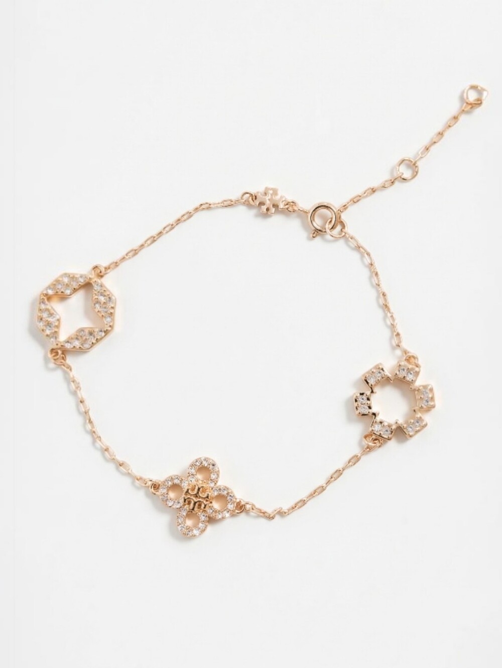 Tory Burch FORGET ME NOT Bracelet With Pavé Crystals